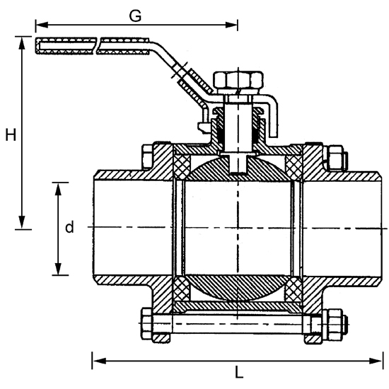 RVS kogelkraan&nbsp;&nbsp;|&nbsp;&nbsp;KP-2604